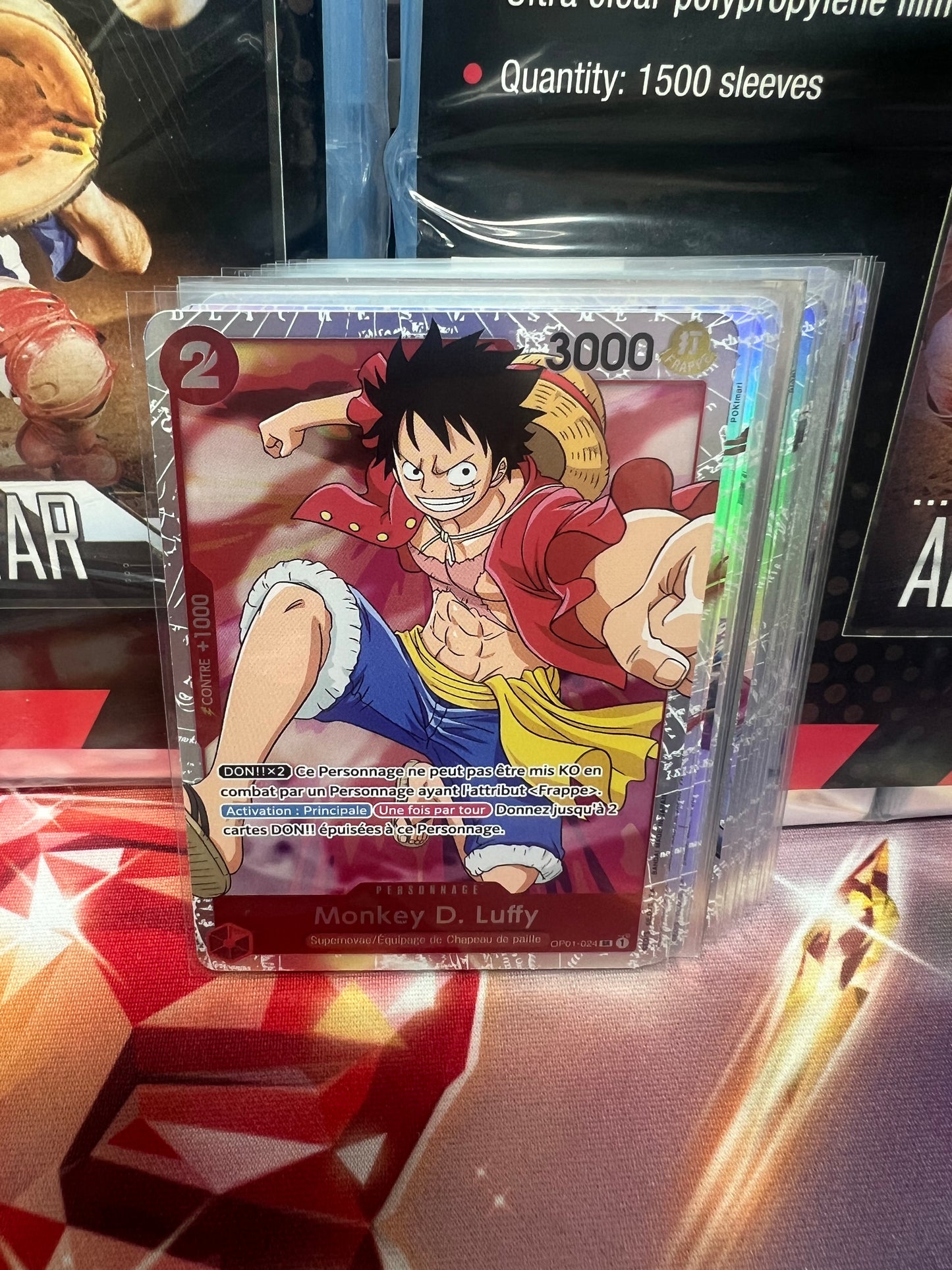 Lot 20 cartes SR One Piece FR 🇫🇷