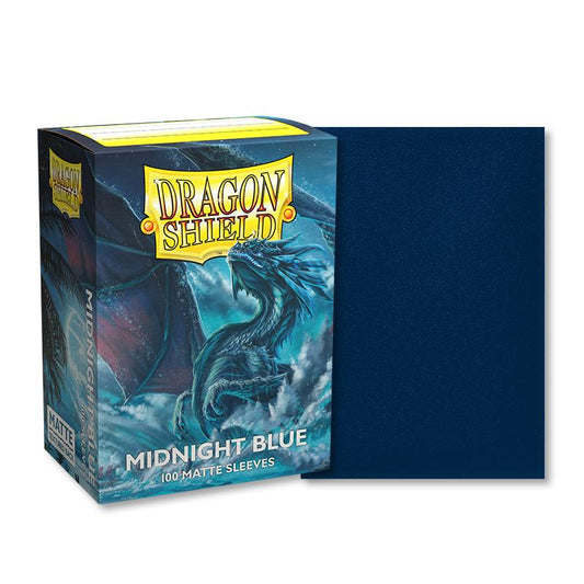 Dragon Shield - 100 protège-cartes standard Mat - Midnight Blue
