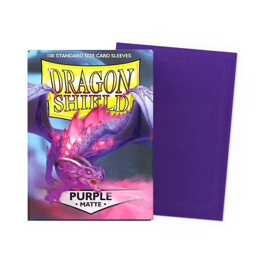 Dragon Shield - 100 protège-cartes standard Mat - Violet