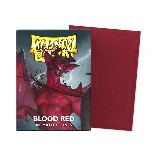 Dragon Shield - 100 protège-cartes standard Mat - Blood Red