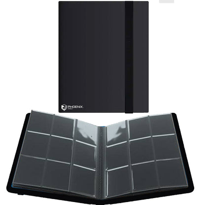 Classeur simple 396 cases Noir - Phoenix Shield