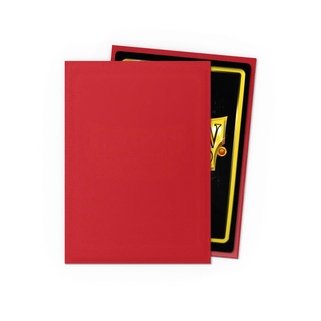 Dragon Shield - 100 protège-cartes standard Mat - Rubis