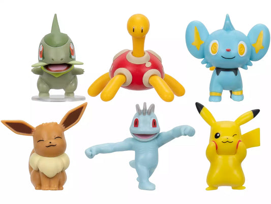 Multipack Pokémon Battle Figure avec 6 figurines